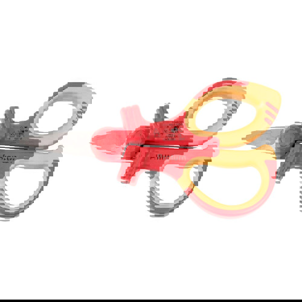 Snips; Tool Type: Proturn Shears ; Cutting Length (Decimal Inch): 1.7000 ; Cutting Direction: Straight ; Overall Length (Decimal Inch): 6.3000 ; Handle Material: 1000 Volt Insulated ; Handle Type: Ergonomic