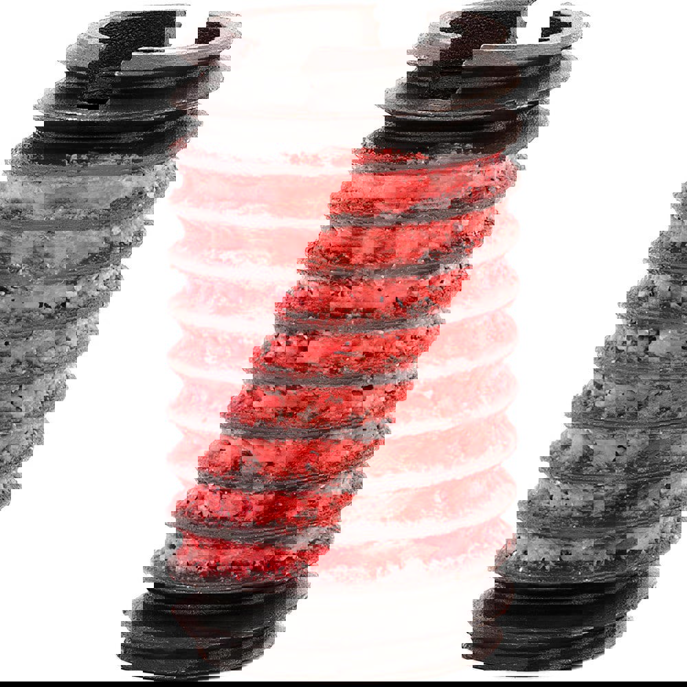 Thread-Locking Inserts; Internal Thread Size: 3/8 in-16 ; External Thread Size: 9/16 in-12 ; Insert Length (Inch): 1.00 ; Material: Carbon Steel ; Thread-locking Insert Type: Self-Lock Standard Wall ; Passivated: No