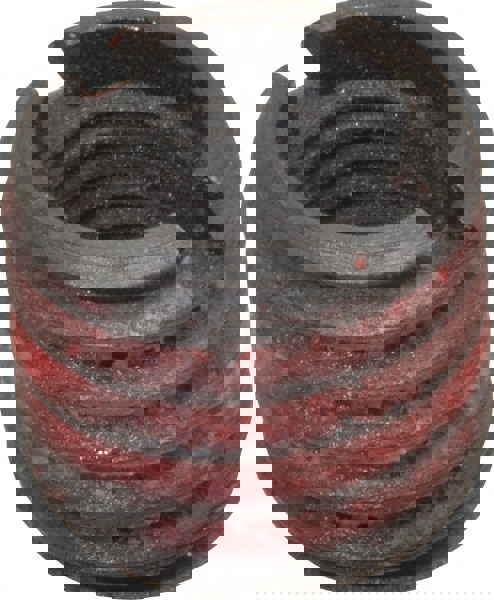Thread Locking Insert: 3/8-24 Internal Thread, 9/16-12 External Thread, UNF, 33/64