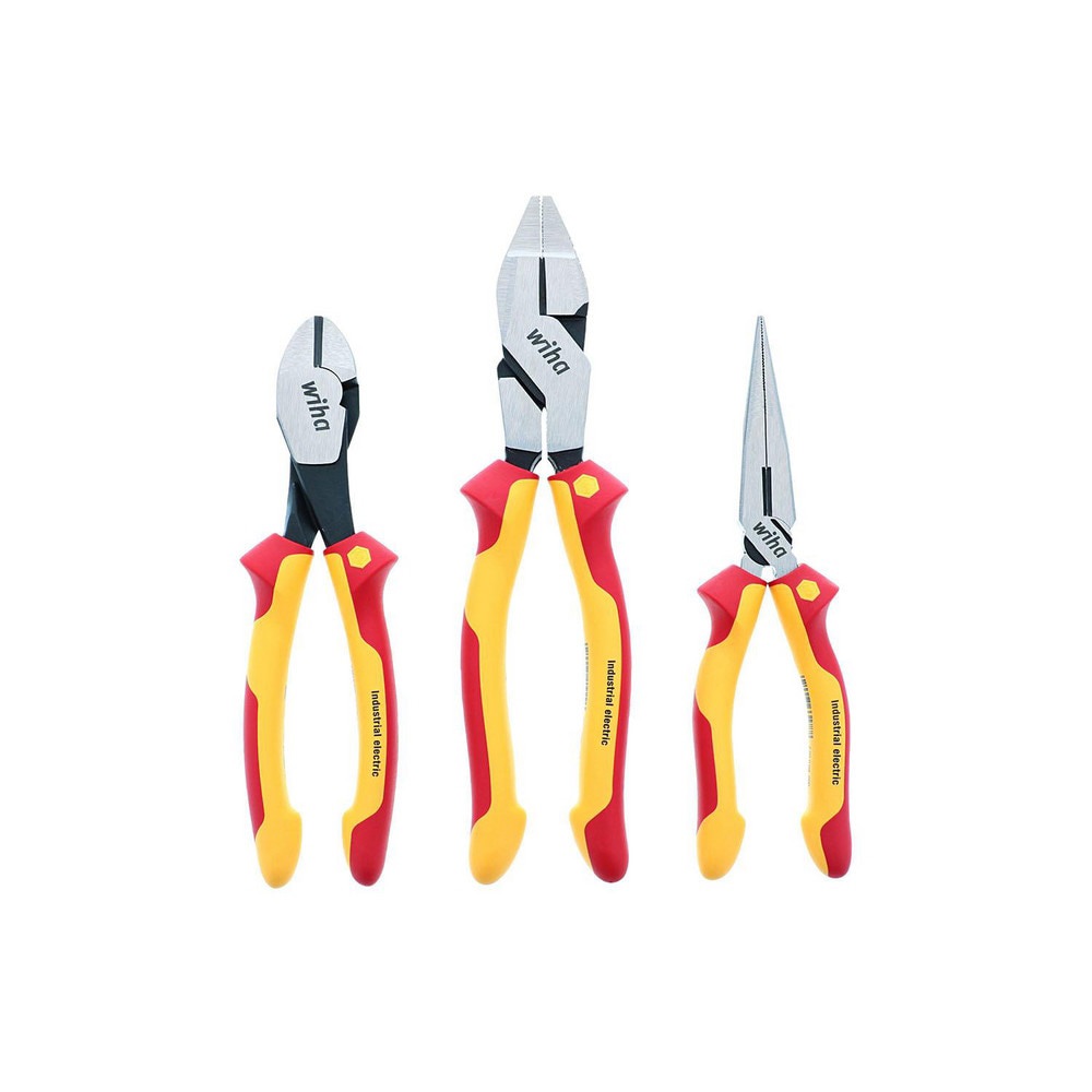 Plier Sets; Plier Type Included: Insulated Industrial Long Nose Pliers 8