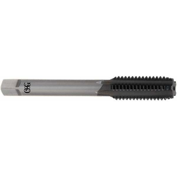 Straight Flute Tap: #6-32 UNC, 3 Flutes, Modified Bottoming, 2B Class of Fit, Solid Carbide, Diamond Coated
