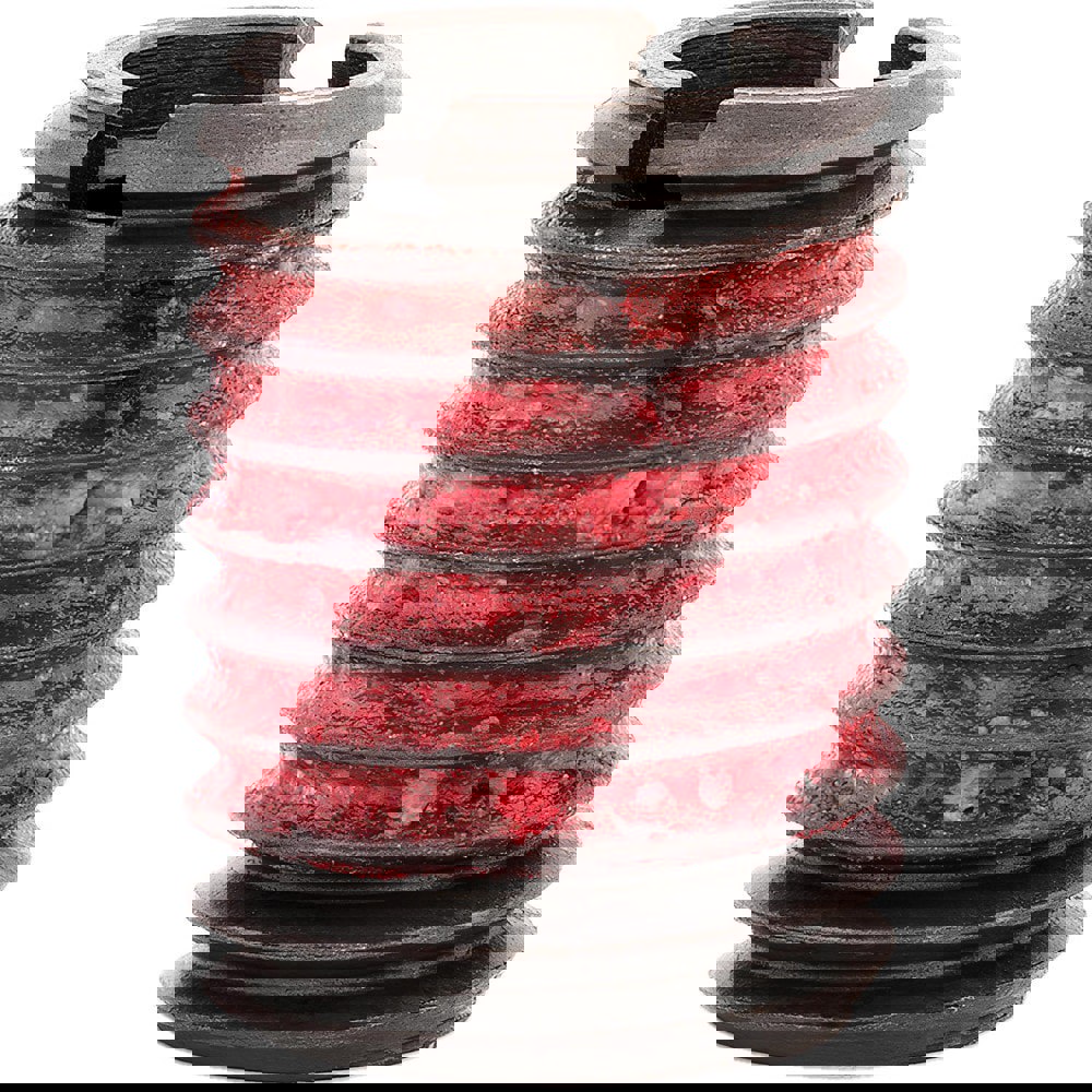 Thread-Locking Inserts; Internal Thread Size: 1/2 in-13 ; External Thread Size: 3/4 in-10 ; Insert Length (Inch): 1.00 ; Material: Carbon Steel ; Thread-locking Insert Type: Self-Lock Standard Wall ; Passivated: No