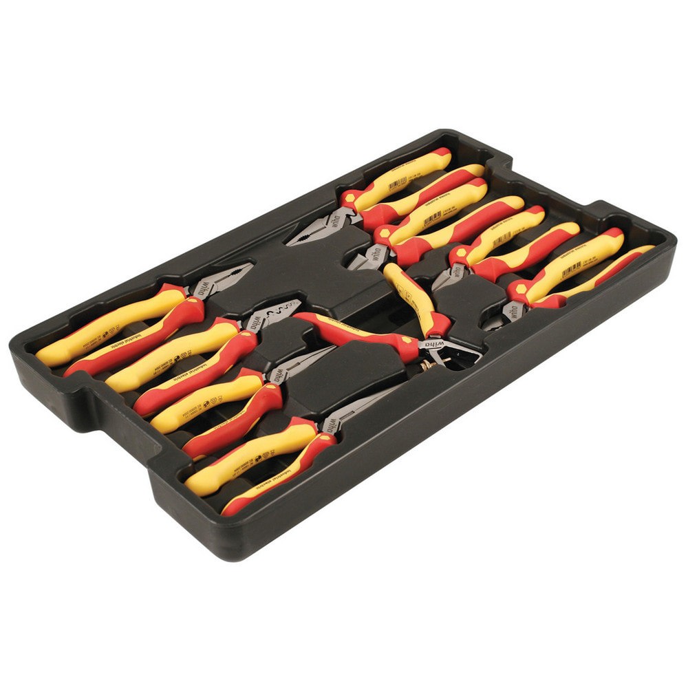 Combination Hand Tool Set: 9 Pc, Insulated Tool Set