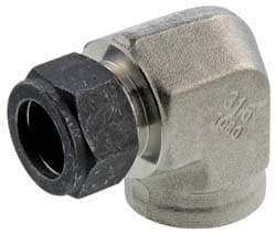 Compression Tube Female Elbow: 1/8
