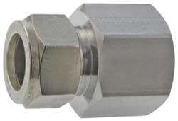 Compression Tube Connector: 2-11-1/2