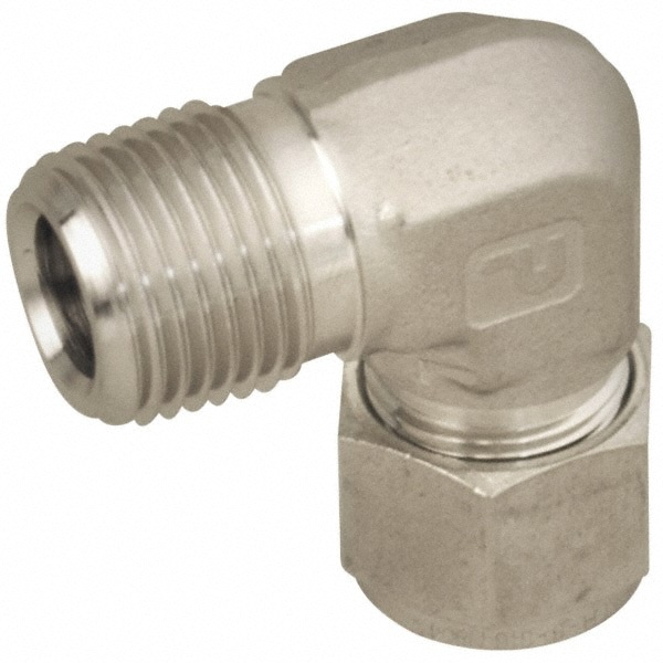 Compression Tube Male Elbow: 2-11-1/2