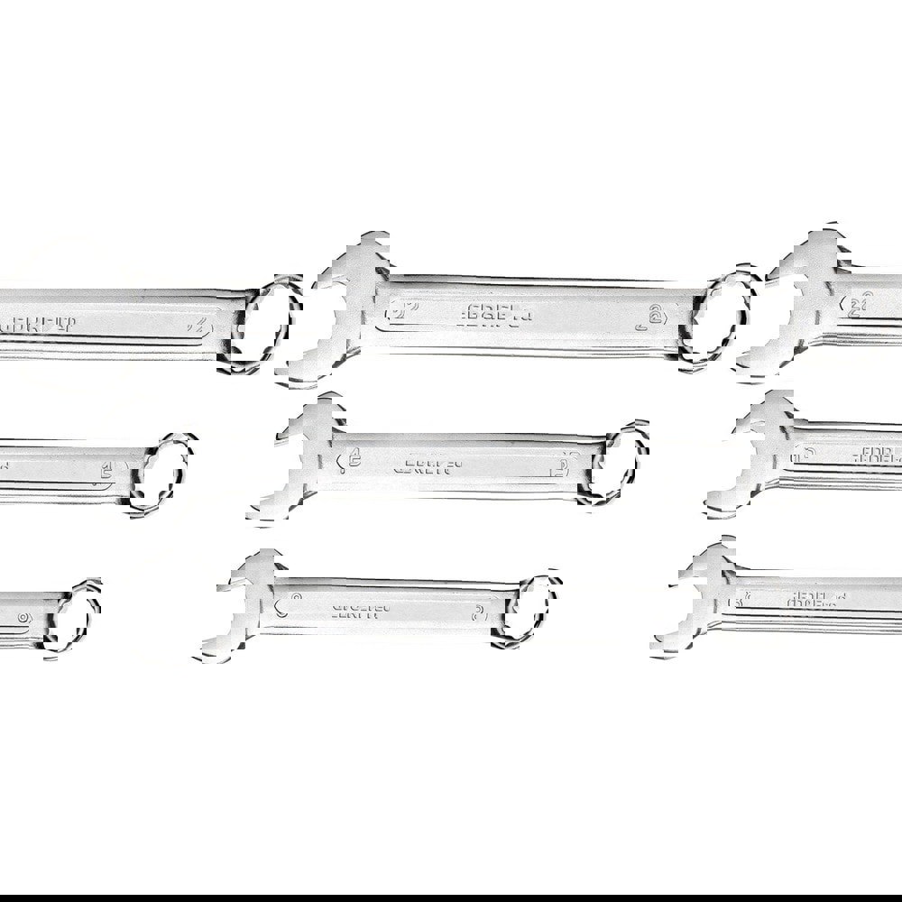 Wrench Sets; Wrench Size: 6 mm; 7 mm; 8 mm; 9 mm; 10 mm; 11 mm; 12 mm; 13 mm; 14 mm; 15 mm; 16 mm; 17 mm; 18 mm; 19 mm; 20 mm; 21 mm; 22 mm; 24 mm; 27 mm; 30 mm; 32 mm ; Material: Vanadium Steel ; Non-sparking: No ; Corrosion-resistant: No
