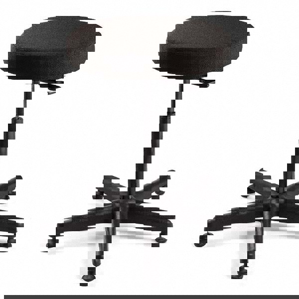 Adjustable Backless Stool: Fabric, 16