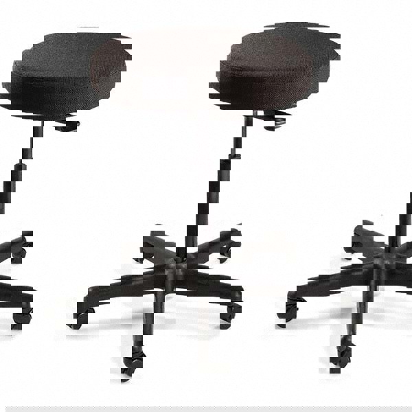 Adjustable Backless Stool: Fabric, 16