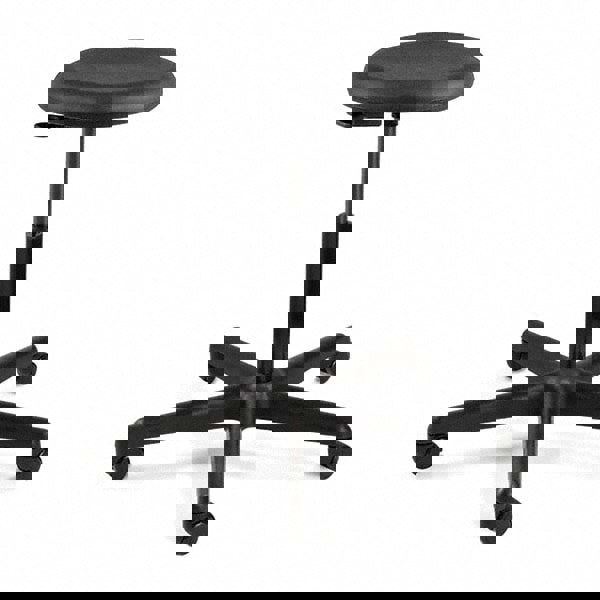 Adjustable Backless Stool: Polyurethane, 14