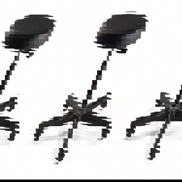 Adjustable Backless Stool: Vinyl, 16