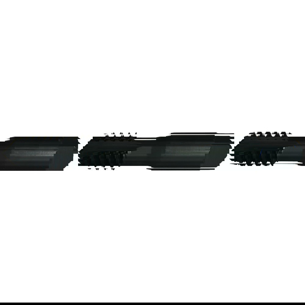 Spiral Point Tap: 3/8-16 UNC, 3 Flutes, Plug Chamfer, 2B Class of Fit, High-Speed Steel, Steam Oxide Coated