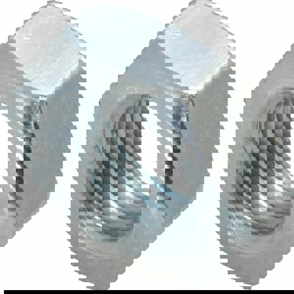 Jam Nut: 3/4-10, Grade 2 Steel, Zinc Finish