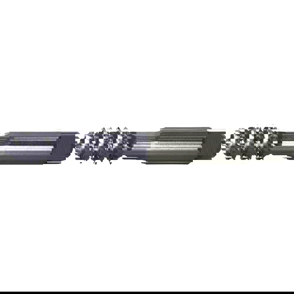 Spiral Flute Tap: M4x0.70 Metric, 3 Flutes, Plug, 6H Class of Fit, High Speed Steel, TiCN Coated