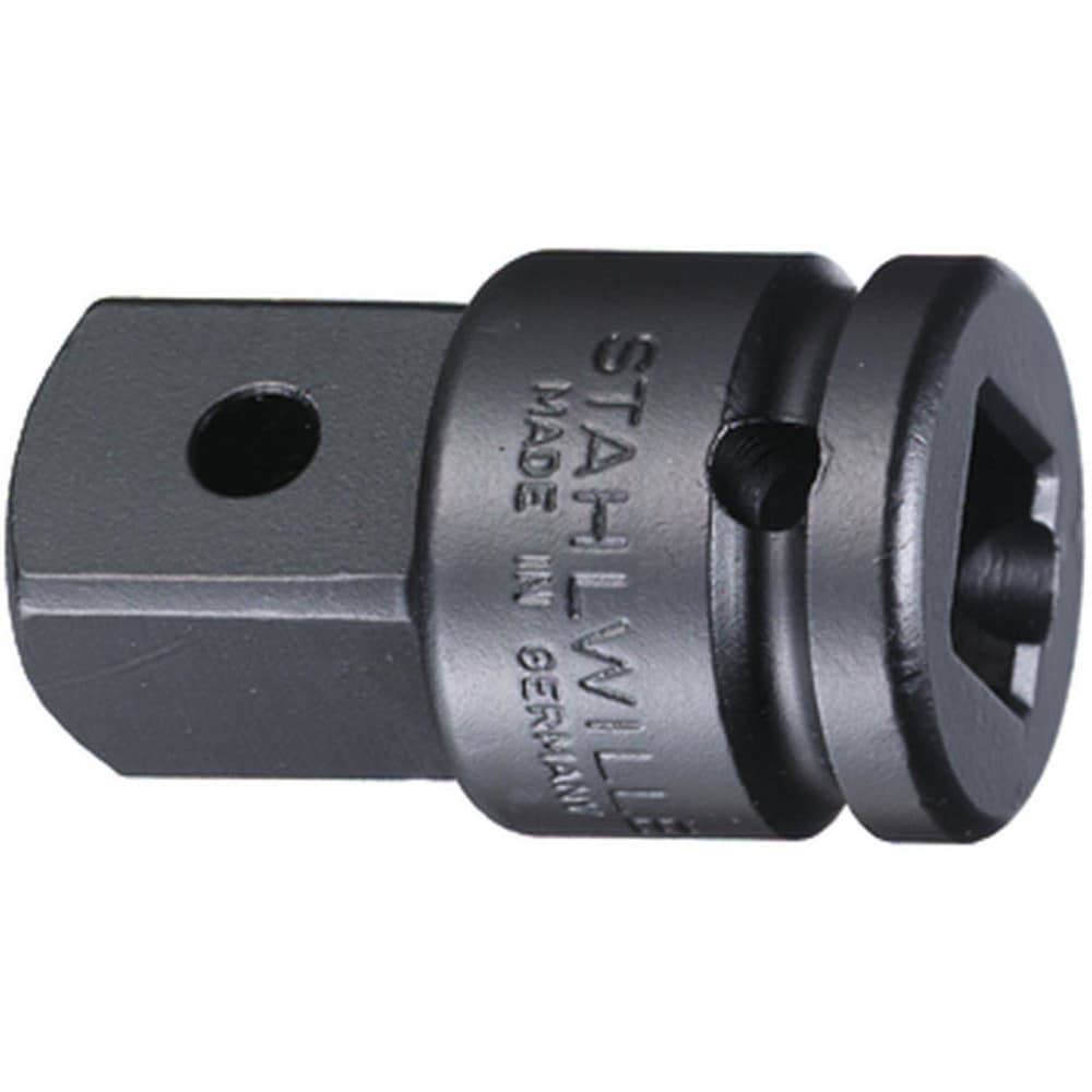 Socket Adapters & Universal Joints; Adapter Type: Impact ; Male Size: 3/4 ; Female Size: 1/2 ; Male Drive Style: Square ; Overall Length (Inch): 2in ; Female Drive Style: Square