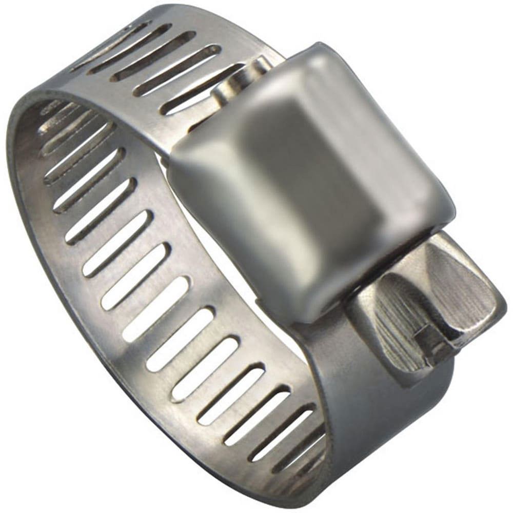Worm Gear Clamps; Clamp Type: Worm Drive ; Minimum Diameter (Fractional Inch): 5/16 ; Minimum Diameter (Decimal Inch): 0.3125 ; Maximum Diameter (Decimal Inch): 0.8750 ; Maximum Diameter (Inch - Fraction - 4 Decimals): 7/8 ; Band Material: Stainless Steel