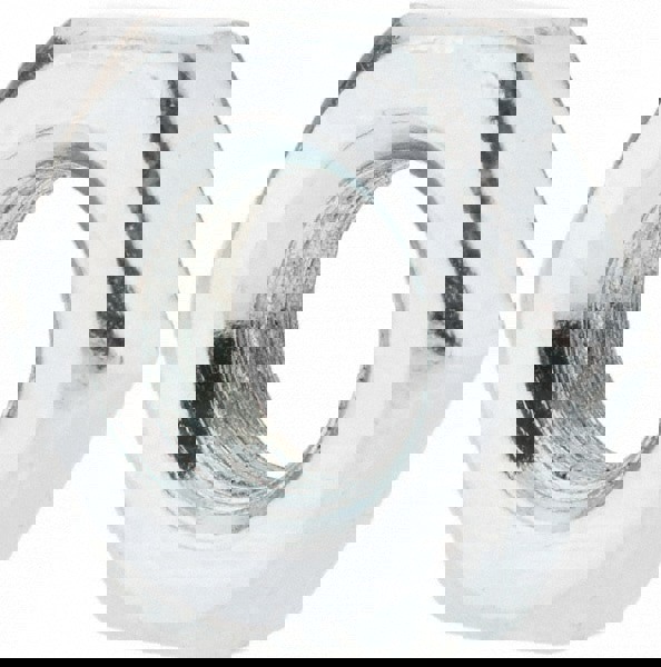 Jam Nut: 1/4-28, Grade 2 Steel, Zinc Finish