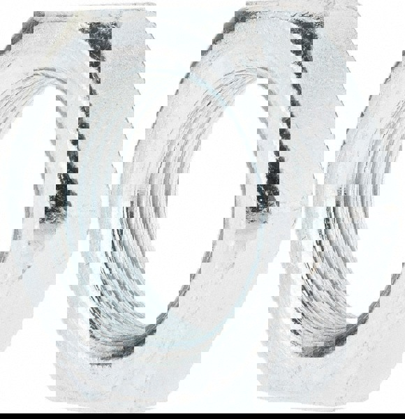 Jam Nut: 1-14, Grade 2 Steel, Zinc Finish