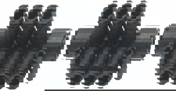 Push-To-Connect Tube Fitting: Double Multiple Tee with Mounting Holes