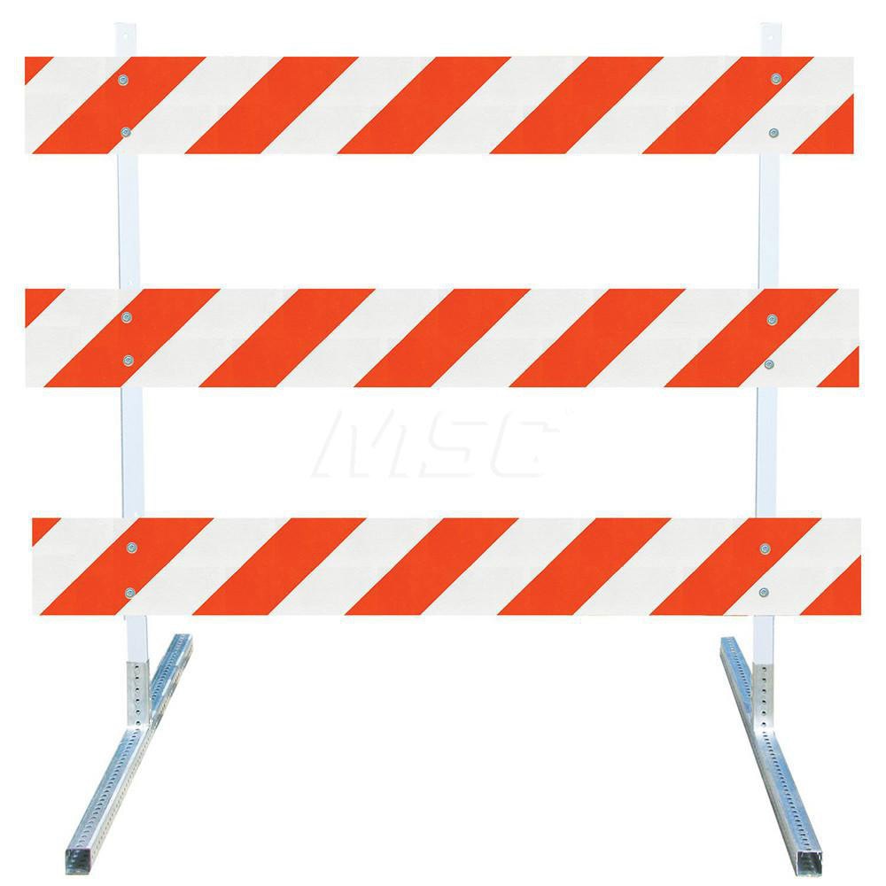 Traffic Barricades; Barricade Height (Inch): 63 ; Barricade Width (Inch): 72 ; Reflective: Yes ; Compliance: MASH Compliant; MUTCD