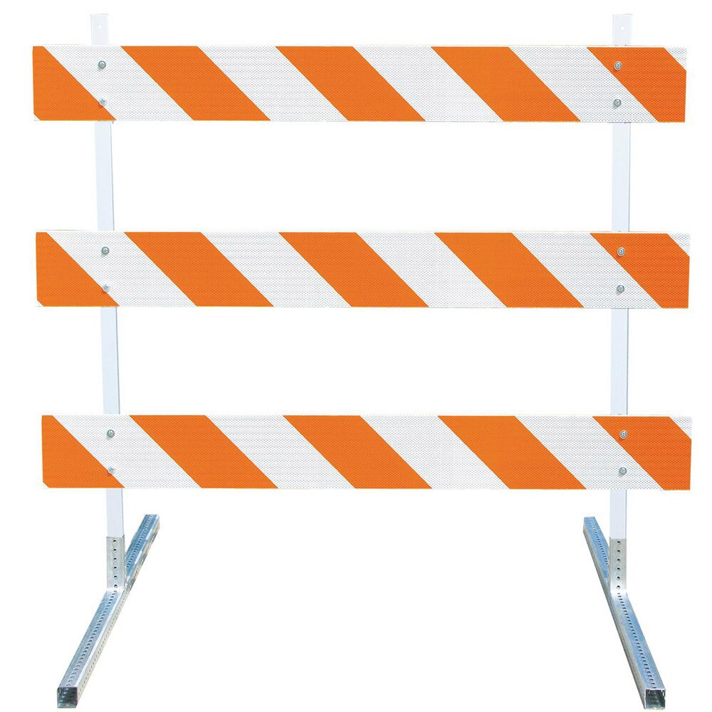 Traffic Barricades; Barricade Height (Inch): 63 ; Barricade Width (Inch): 72 ; Reflective: Yes ; Compliance: MASH Compliant; MUTCD