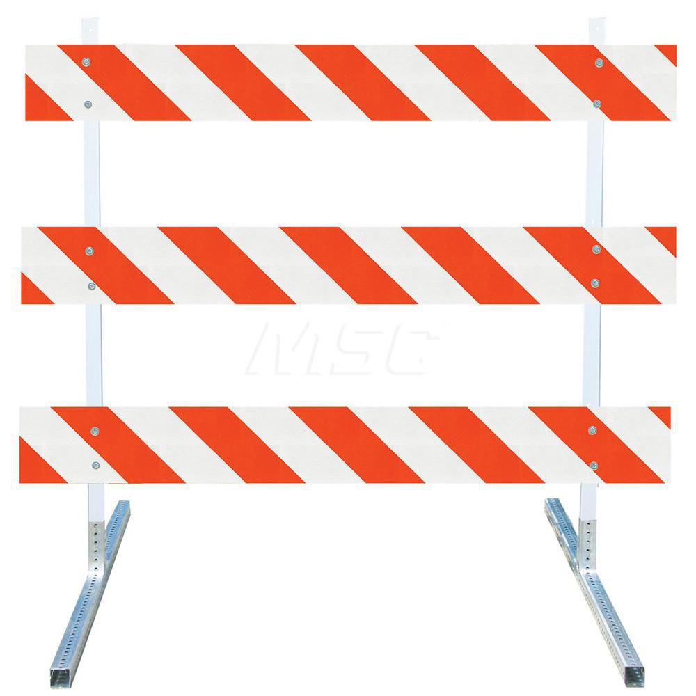 Traffic Barricades; Barricade Height (Inch): 63 ; Barricade Width (Inch): 96 ; Reflective: Yes ; Compliance: MASH Compliant; MUTCD