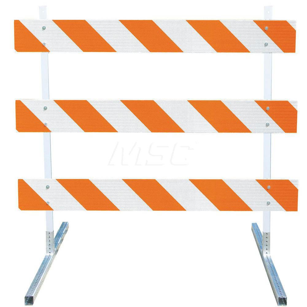 Traffic Barricades; Barricade Height (Inch): 63 ; Barricade Width (Inch): 96 ; Reflective: Yes ; Compliance: MASH Compliant; MUTCD
