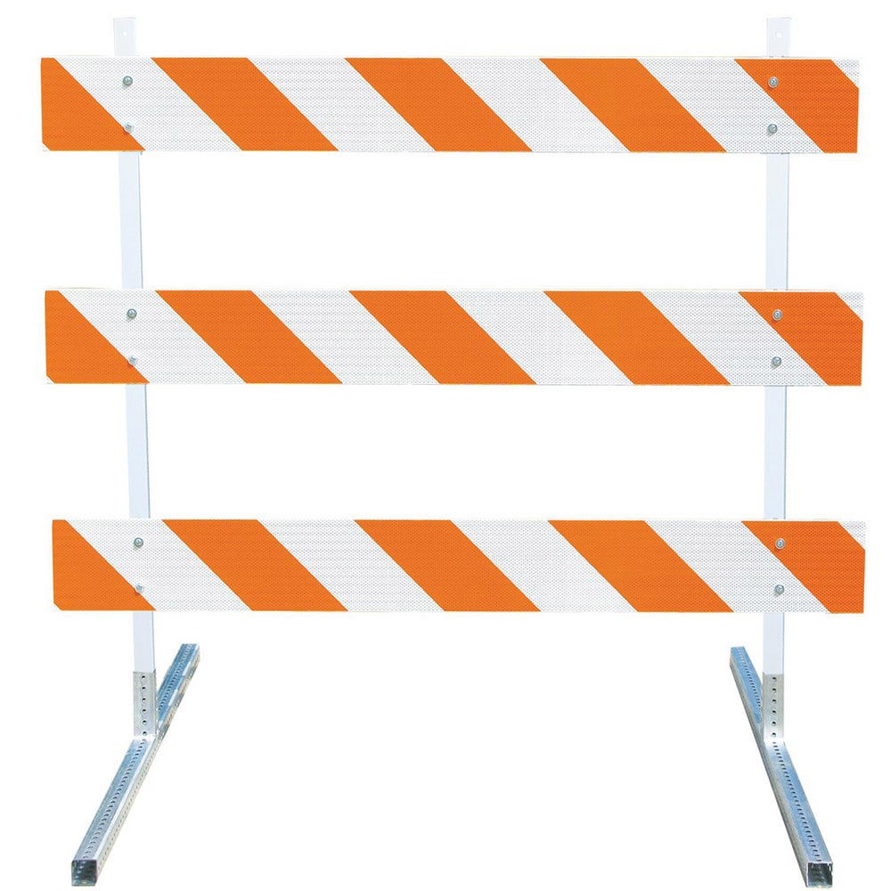 Traffic Barricades; Barricade Height (Inch): 63 ; Barricade Width (Inch): 96 ; Reflective: Yes ; Compliance: MASH Compliant; MUTCD