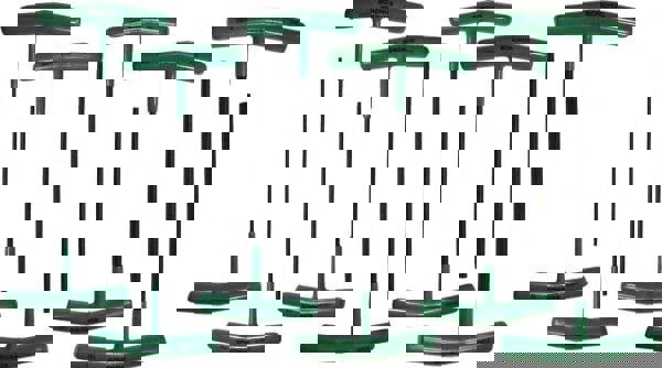 Torx Key Set: 11 Pc, T-Handle, T6 to T50