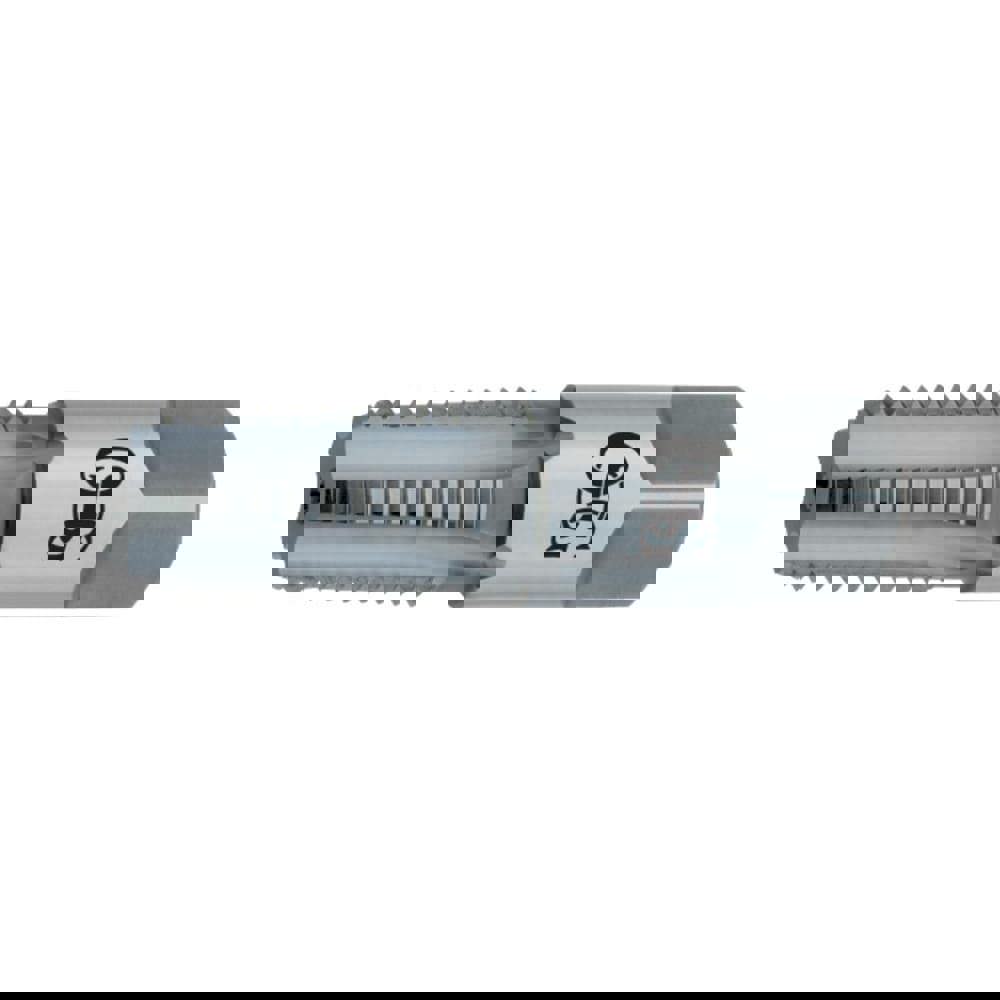 Standard Pipe Tap: 1/8-27, NPTF, 5 Flutes, High Speed Steel, Bright/Uncoated