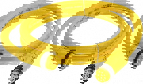 7 Amp, Female Straight, Male Straight Cordset Sensor and Receptacle