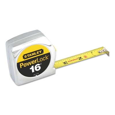 Tape Measure: 16' Long, 3/4