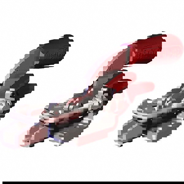 Pull-Action Latch Clamp: Horizontal, 719 lb, U-Hook, Flanged Base