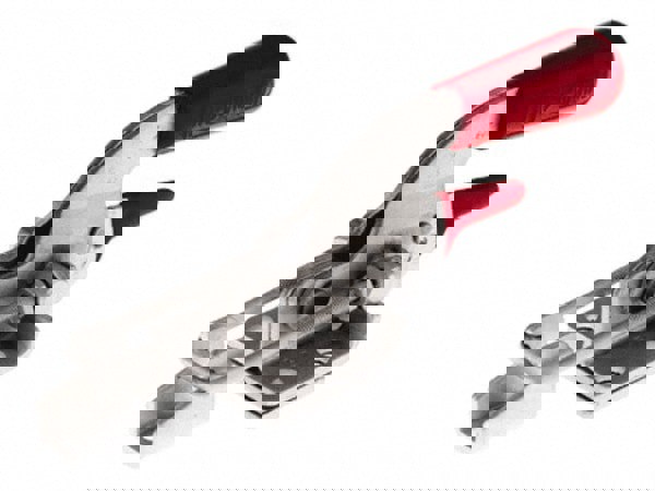 Pull-Action Latch Clamp: Horizontal, 720 lb, U-Hook, Flanged Base