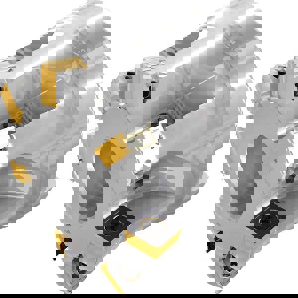 Indexable High-Feed Face Mill: 25.7 to 40 mm Cut Dia, 16 mm Arbor Hole