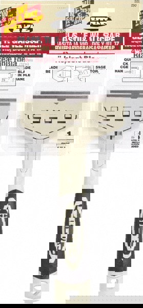 Stiff Carbon Steel 1-Edge Scraper