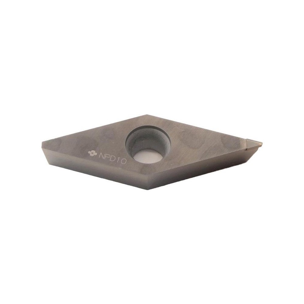 Turning Inserts; Relief Angle: 7 ; Insert Style: VCMA ; Corner Radius (mm): 0.20 ; Corner Radius (Decimal Inch): 0.0079 ; Included Angle: 35.0 ; Manufacturer Grade: NPD10