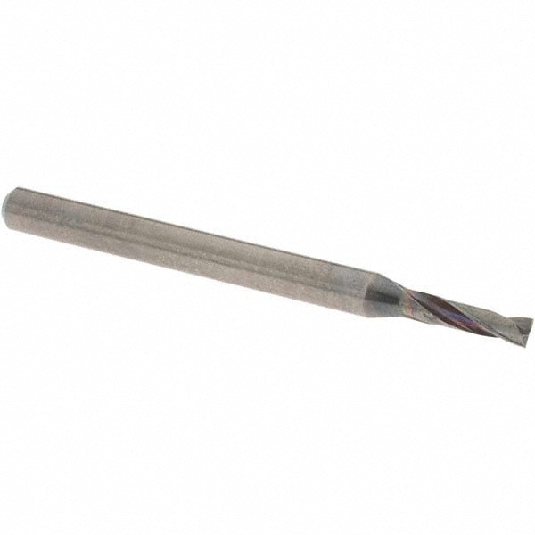 Screw Machine Length Drill Bit: 2.60 mm (0.1024) Dia, 180 deg, Solid Carbide