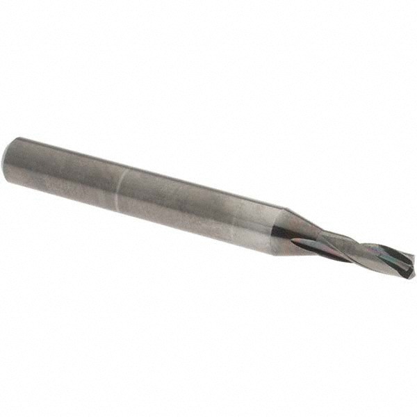 Screw Machine Length Drill Bit: 3.30 mm (0.1299) Dia, 180 deg, Solid Carbide
