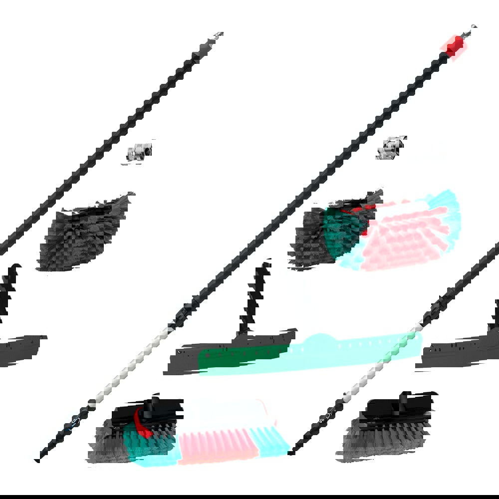 Automotive Cleaning & Polishing Tools; Tool Type: Vehicle Cleaning Set ; Applications: Vehicle Cleaning ; Bristle Material: Polyester ; Color: Black; Green; Red; Black; Green; Red ; Brush Material: Polypropylene ; UNSPSC Code: 27113200