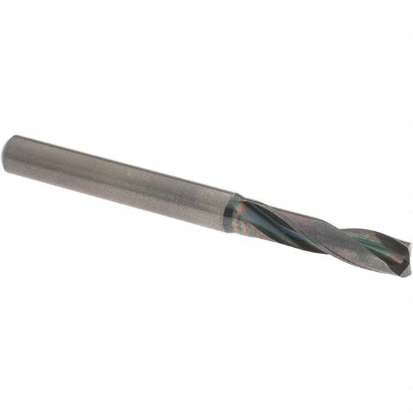 Screw Machine Length Drill Bit: 5.50 mm (0.2165) Dia, 180 deg, Solid Carbide
