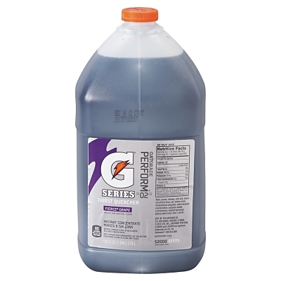 Activity Drink: 1 gal, Bottle, Fierce Grape, Liquid Concentrate, Yields 6 gal