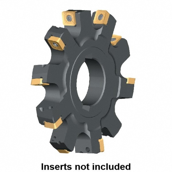 Indexable Slotting Cutter: 15.83 mm Cutting Width, 160 mm Cutter Dia, Arbor Hole Connection, 52.17 mm Max Depth of Cut, 40 mm Hole
