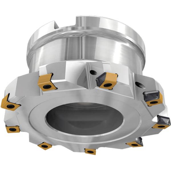 Indexable Square-Shoulder Face Mill: HTF D050-05-22-R-LN10, 0.8660