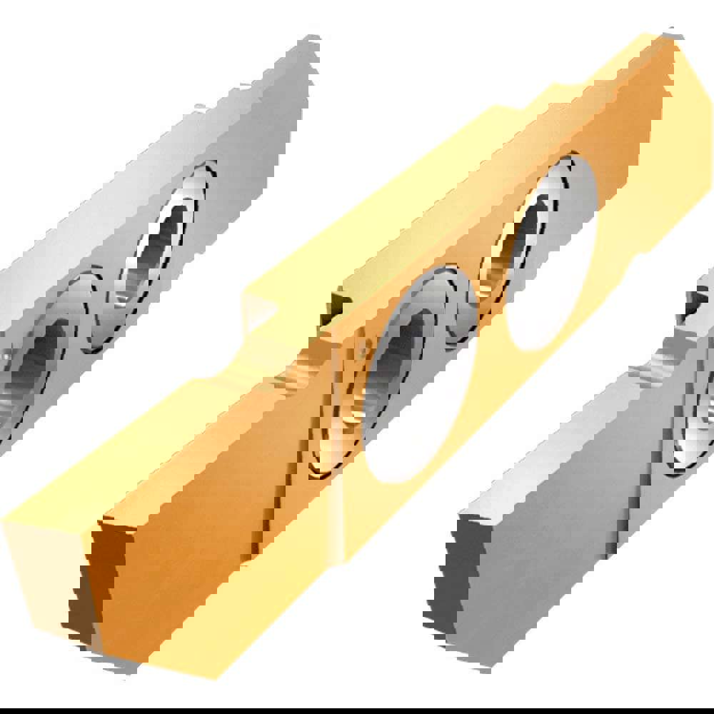 Cutoff Insert: SCIR 41-100R15K00, Carbide, 1.00 mm Cutting Width, 0.0393