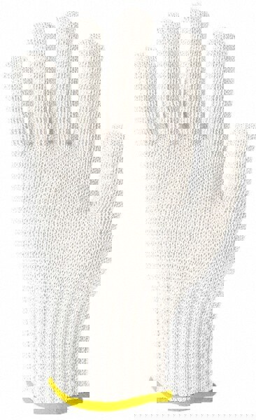 Cut-Resistant Glove: Knifehandler 333368, Size X-Small, ANSI Cut A9, ANSI Puncture 0, Uncoated, Stainless Steel Fiber
