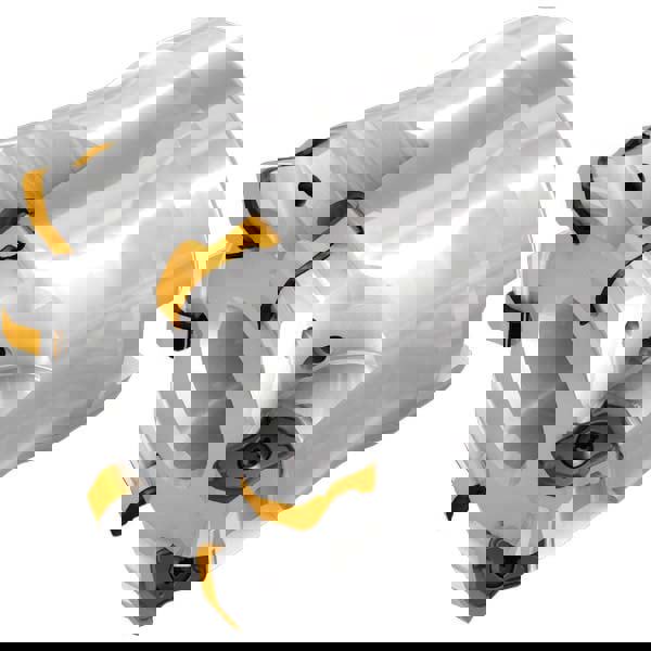 Indexable High-Feed Face Mill: 32.6 to 40 mm Cut Dia, 16 mm Arbor Hole