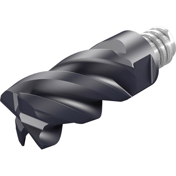 End Replaceable Milling Tip: MM EC080H12R05CF-4T05 IC908, Carbide