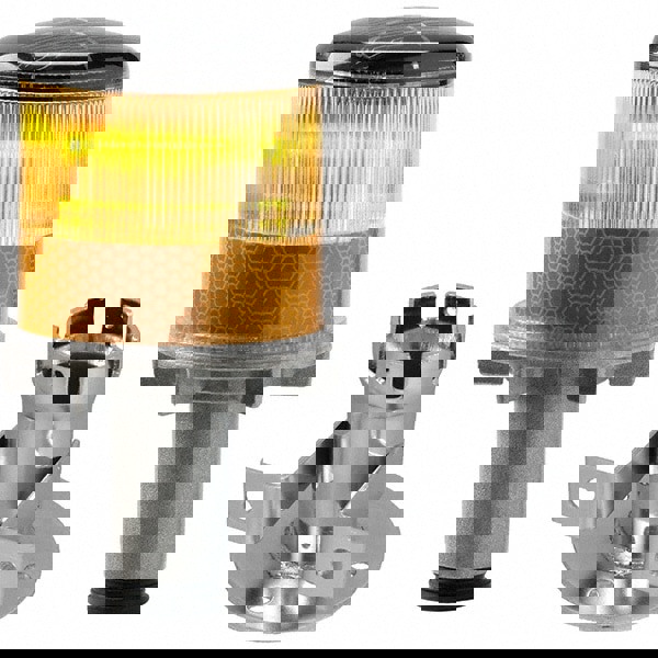 Strobe Light: Amber, Bracket Mount