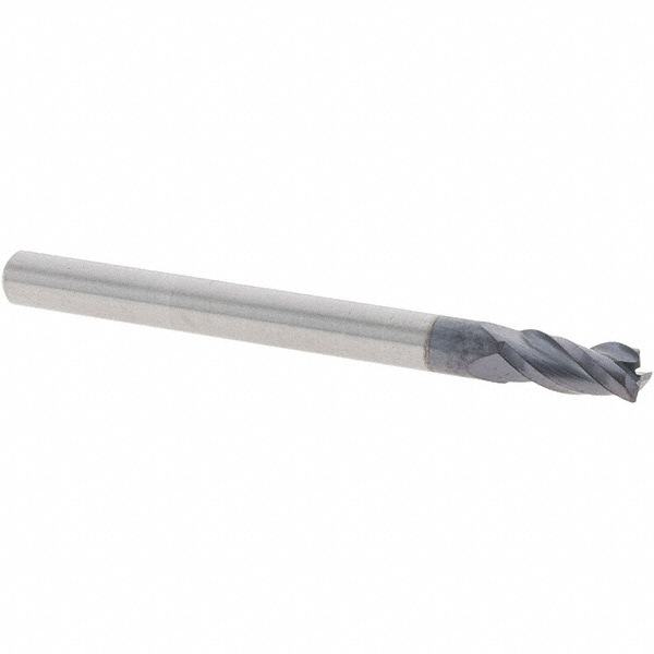 Square End Mill: 1/8'' Dia, 1/4'' LOC, 1